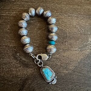 Native American mercury dime bracelet